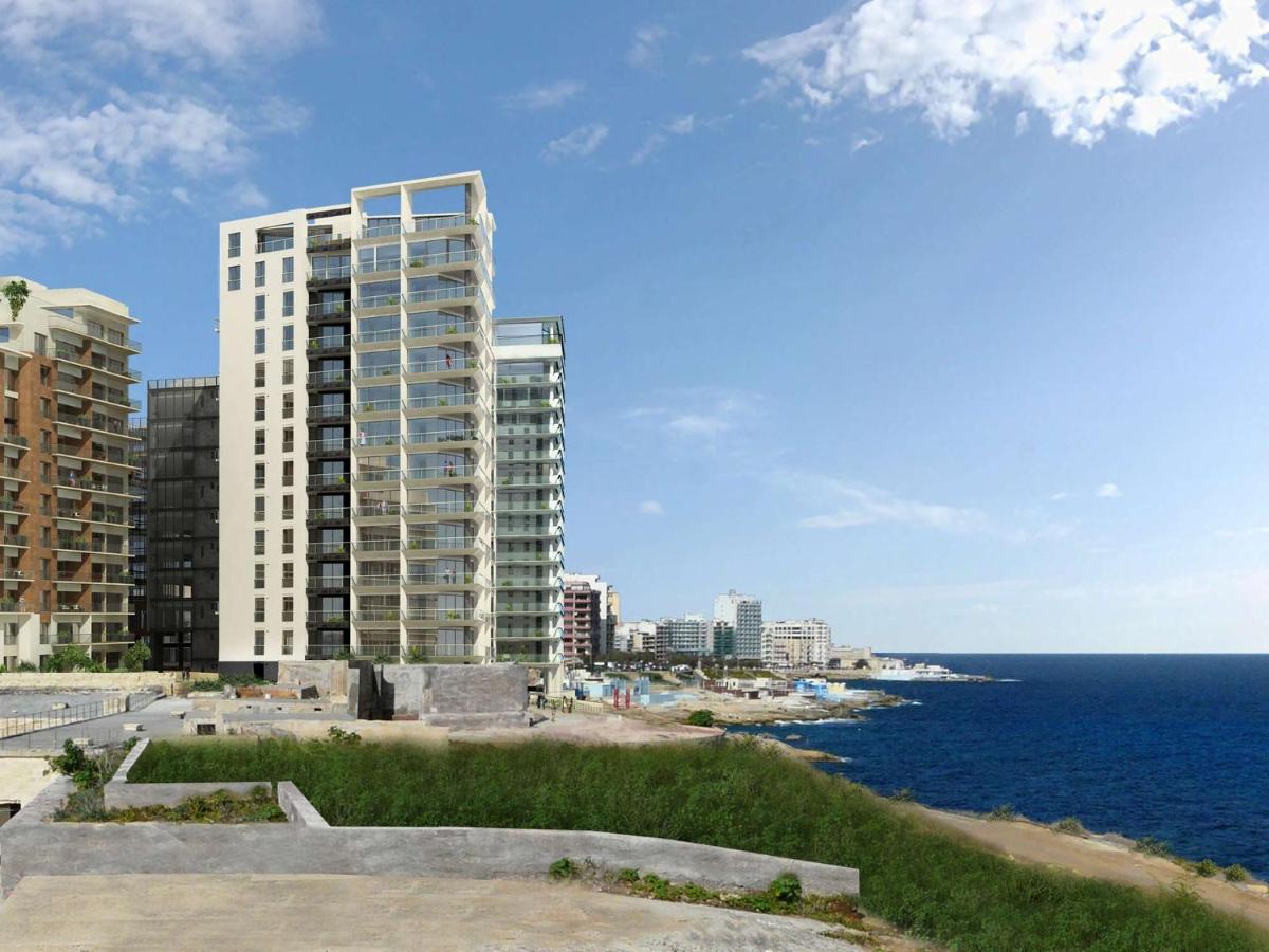 Seafront Luxury Apartment With Pool Sliema Exterior photo